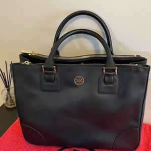Tory Burch Saffiano Leather Tote Bag